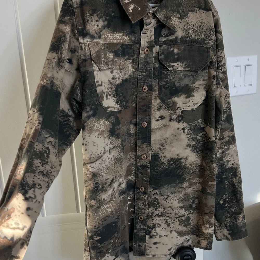 Cabela's Kids Camouflage Button Down Shirt - Picture 3 of 7
